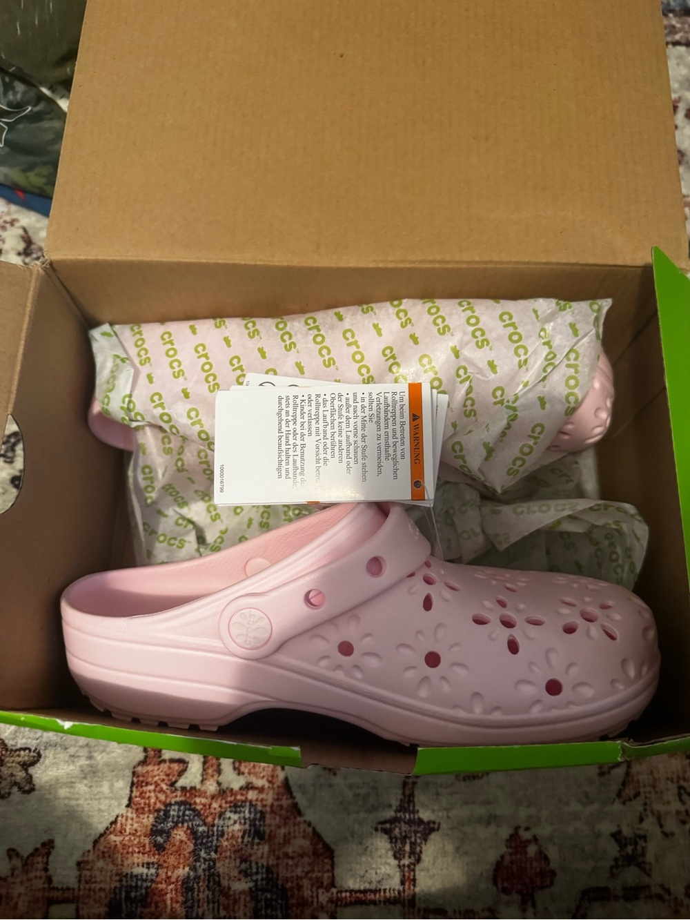 CROCS Kids' Classic Clog - Pastel Pink